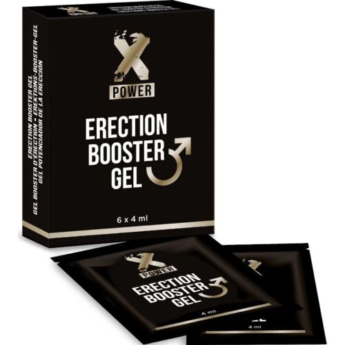 Gel d'Érection XPOWER - Erection Booster 6 x 4 ml
