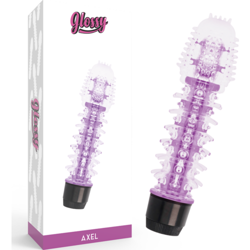 Vibrateur GLOSSY AXEL - Sensation ergonomique et puissance.