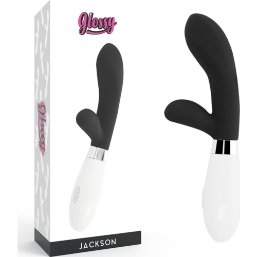 Jouet intime GLOSSY Jackson Rabbit avec double moteur
