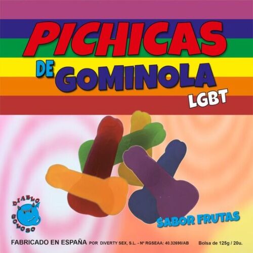 Gourmandise PRIDE Bonbons en Forme de Pénis