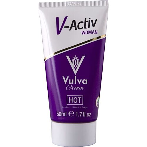 Crème vulvaire HOT 50 ML pour une activation sensorielle
