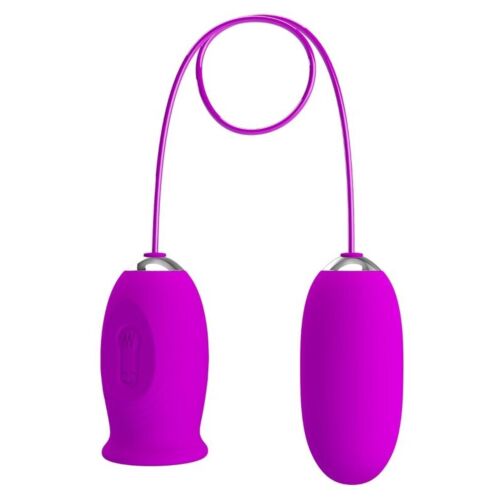 Vibromasseur Pretty Love Daisy | Double stimulation avec léchage