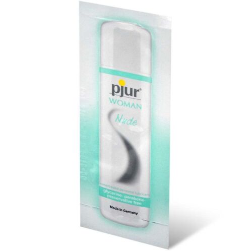 Lubrifiant PJUR Woman Nude 2ml | Sans additifs et doux