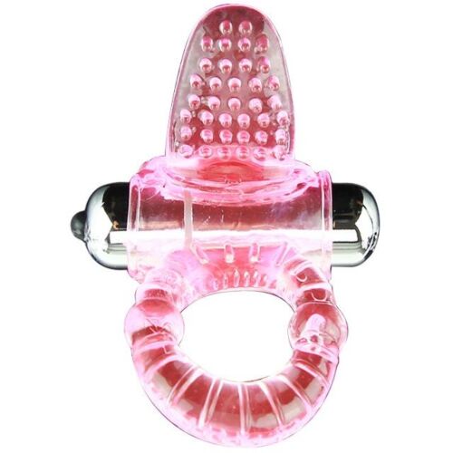 Anneau pénis vibrant BAILE Sweet ABS avec stimulateur