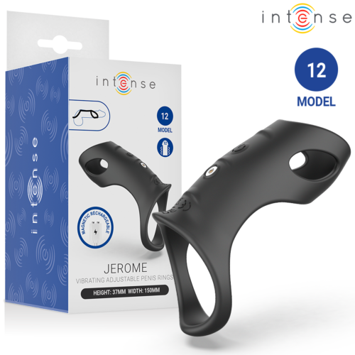 Anneau Vibrant INTENSE Pour Lui Modèle 12 avec Extension Supérieure