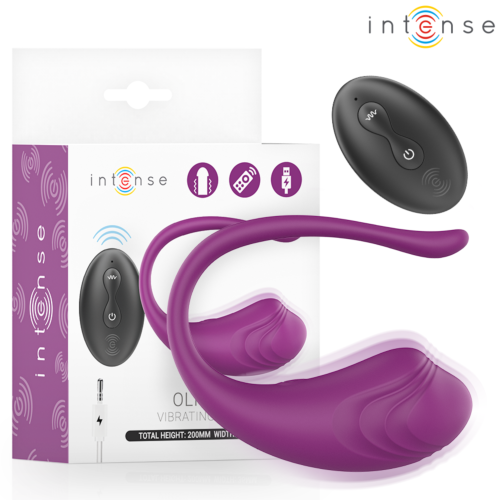Œuf vibrant Intense avec télécommande ergonomique