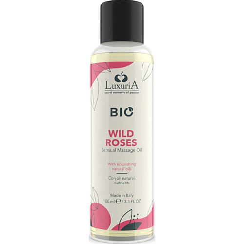 Huile de massage INTIMATELINE LUXURIA - Roses sauvages 100 ml