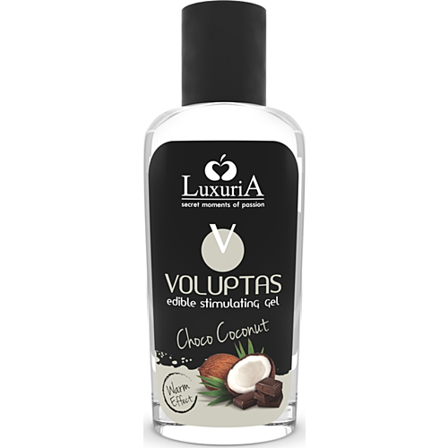 Intimateline Luxuria Gel de Massage Comestible Coco et Crème - 100 ml
