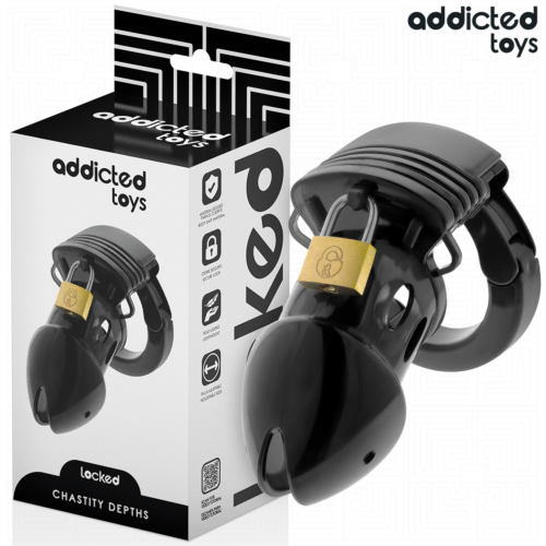 Jaula Pénis ADDICTED TOYS LOCKED - 7,5 cm avec ajustement