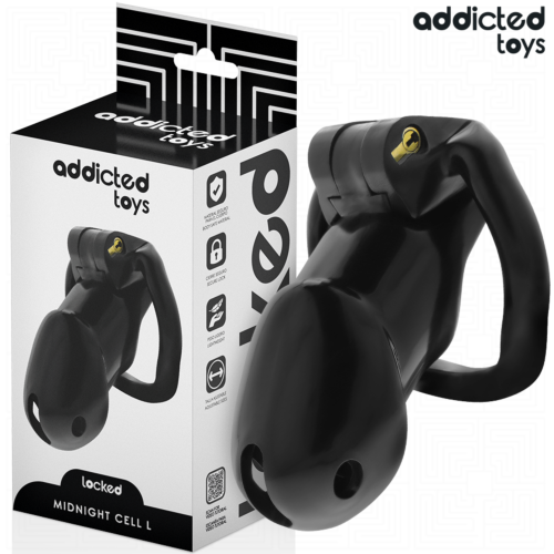 Jaula Pénis ADDICTED TOYS LOCKED - MINDNIGHT CELL Taille L