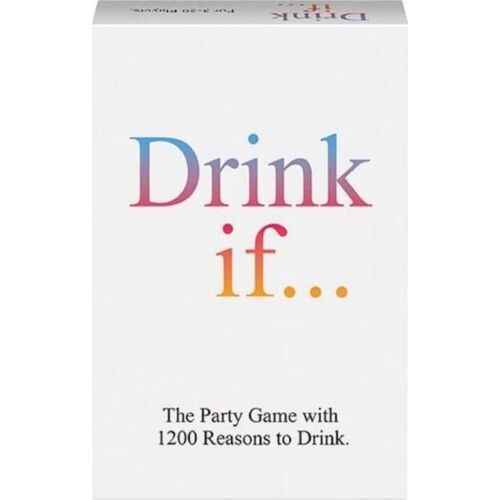 Jeu de couple KHEPER GAMES Drink If - 1200 raisons de boire