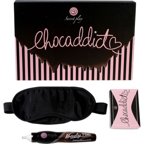 Jeu érotique SECRETPLAY Chocaddict — 40 défis gourmands