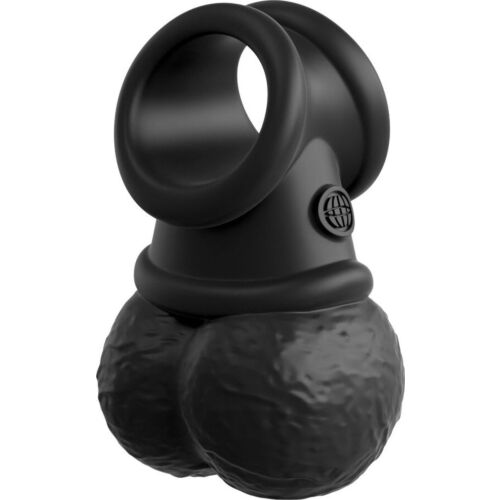 Accessoire KING COCK avec boules équilibrantes en silicone