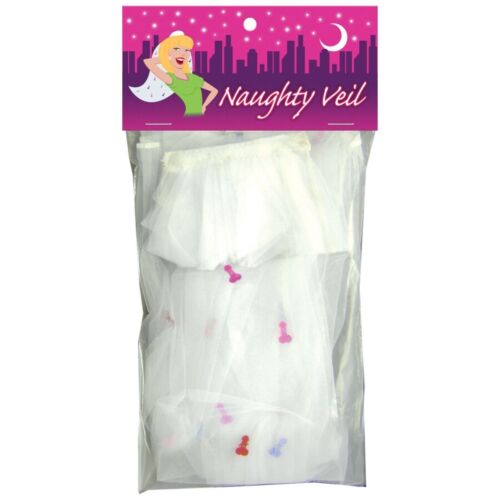 Accessoire KHEPER GAMES NAUGHTY VEIL avec confettis colorés