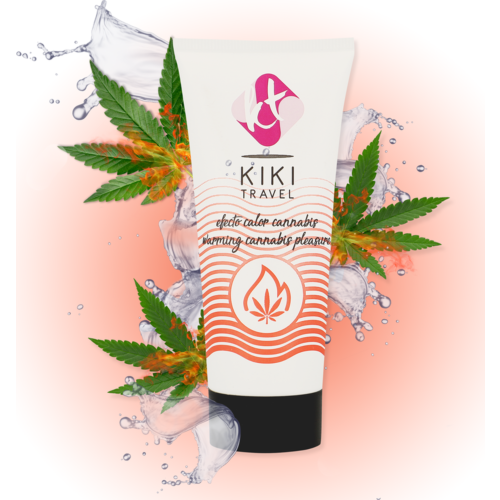 Gel lubrifiant KIKÍ TRAVEL au cannabis avec effet chaleur