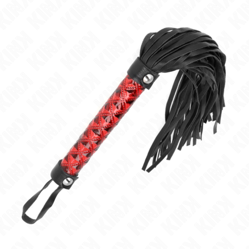 Fouet BDSM KINK - DIAMOND PATTERN WHIP 40 CM