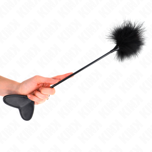 Plumes KINK TICKLE FEATHERS WITH HEART PADDLE 31 CM