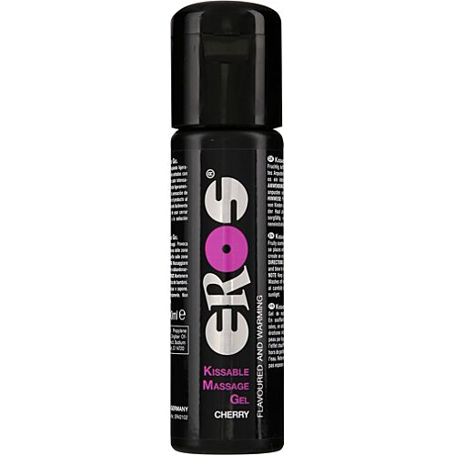 Gel de Massage Eros Cherry 100 ml - Chaleur Érotique