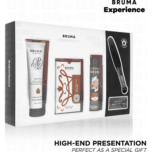 Kit de massage BRUMA Tentation - Expérience gourmande et vibrante