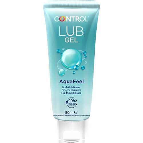 Lubrifiant AquaFeel Control 80 ml - Hydratant et naturel
