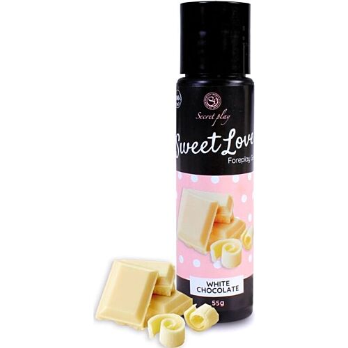 Lubrifiant comestible SECRETPLAY chocolat blanc 60 ml