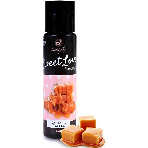 Gel lubrifiant comestible Secretplay Caramel 60 ml