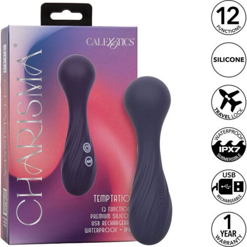 Vibrateur WAND CALEXOTICS Charisma Temptation 12 fonctions