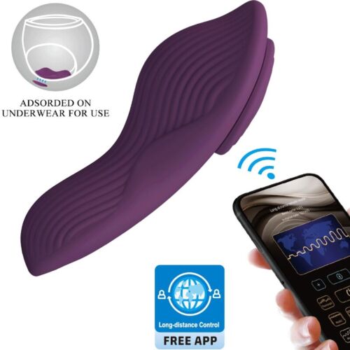 Masseur clitoridien Pretty Love Mane avec contrôle à distance