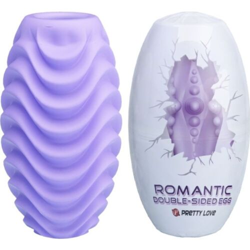 Oeuf masturbateur Pretty Love double face pour sensations variées