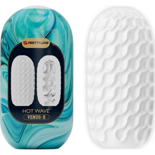 Masturbateur Pretty Love Hot Wave avec 3 tunnels stimulants