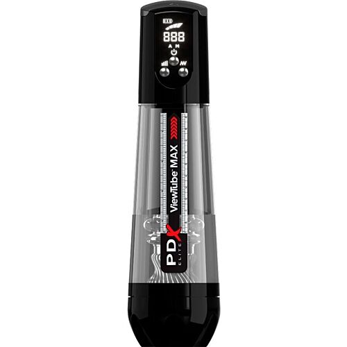 Masturbateur Automatique PDX ELITE VIEWTUBE MAX VIEW avec Succion