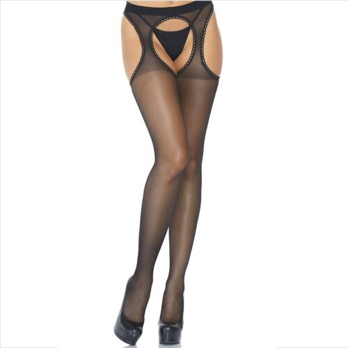 Bas jarretelles Leg Avenue en spandex extensible