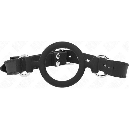 Bâillon KINK 56 cm en silicone pour le BDSM