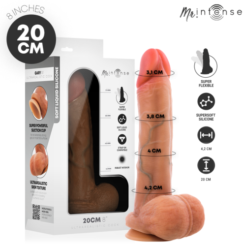 Dildo MR. INTENSE Gary M 20 cm - Sensation ultra-réaliste