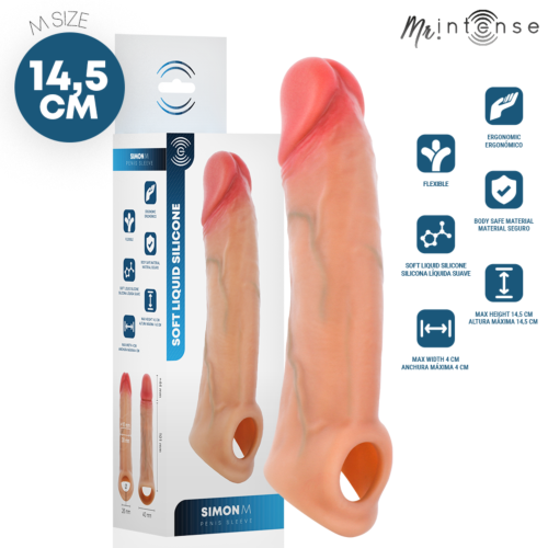 Gaine Pénis MR. INTENSE Simon M 14.5 cm | Sensation Réaliste