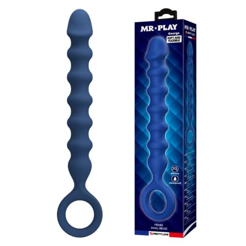 Perles Anales et Plug Anal MR PLAY design texturé