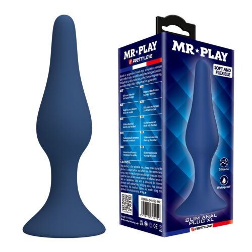 Plug Anal Tapered MR PLAY | Silicone Premium et Confort