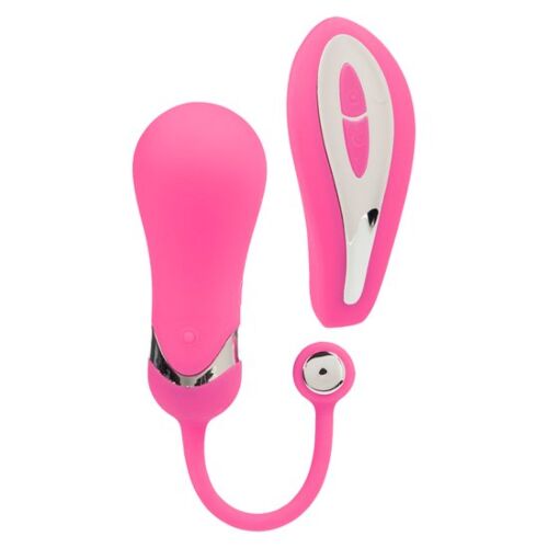 Embrassez la télécommande vibrant amoureux oeuf rose