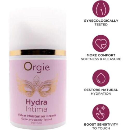 Crème hydratante vulvaire ORGIE Hydra Intima 50 ml