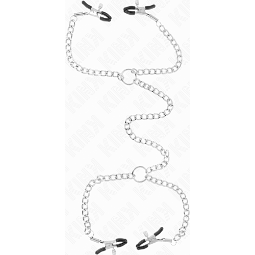 Pinzas à tétons KINK NIPPLE GRIP avec chaînes de 32 cm