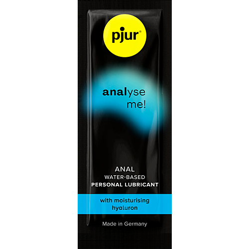 Lubrifiant anal PJUR Analyse Me 2 ml - Confort durable