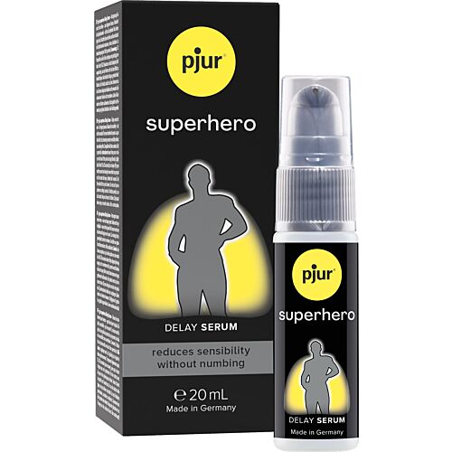 Sérum retardant PJUR Superhero 20 ml - Réduction de la sensibilité