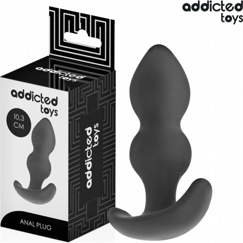 Plug Anal Addicted Toys Taille S 10,3 cm avec Design Boules