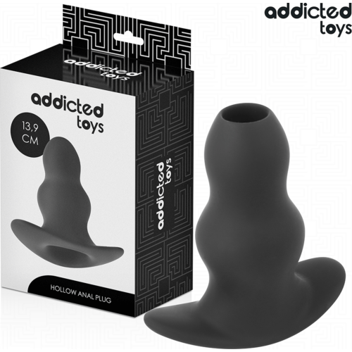 Plug anal creux Addicted Toys XL 13,9 cm pour expérience profonde