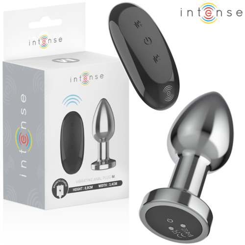 Plug Anal INTENSE M - 10 Vibrations avec Télécommande