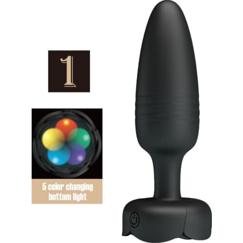 Plug Anal Pretty Love Tarion 12,5 cm avec Lumière LED