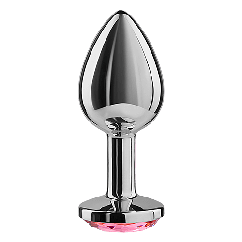 Plug Anal SECRETPLAY 8CM en aluminium et cristal