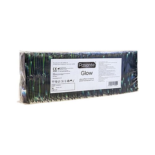 Préservatifs PASANTE Glow phosphorescents 144 unités