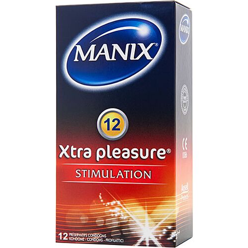 Préservatifs Manix Xtra Pleasure 12 unités