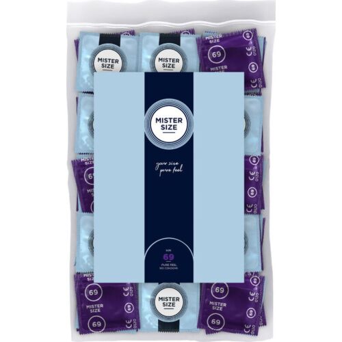 Préservatifs MISTER SIZE XXXL 69 MM - Ajustement indiqué